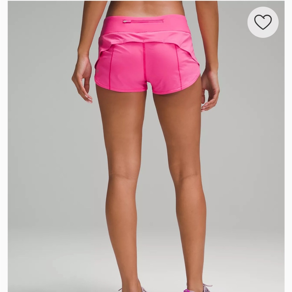 Lululemon speed up low rise shorts 2.5